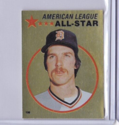 1982 Topps Stickers Baseball #139 JACK MORRIS DETROIT TIGERS  (ID44)