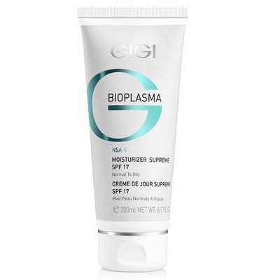 Gigi Bioplasma - Moisturizer Supreme Spf 20 Normal to Oily  200ml / 6.7oz