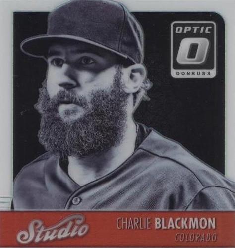 2016 Panini Donruss Optic - Charlie Blackmon #SSCB