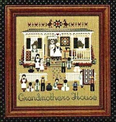 Grandmothers House by Told In A Garden cross stitch pattern
