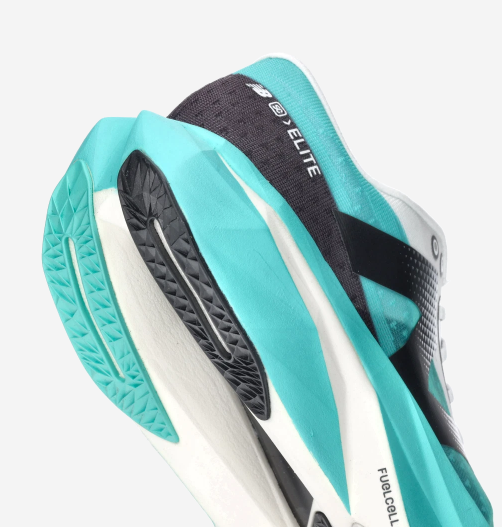 Pre-owned New Balance (w) Balance Fuelcell Supercomp Elite V4 Cyber Jade White - D Wide