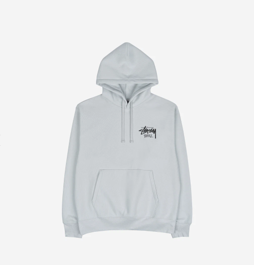 Pre-owned Stussy 2024  Stock Seoul Hood Fog, 100% Authentic In Gray