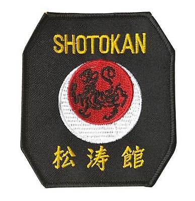Karate-Aufnäher. Ju-Sports. NEU. Shotokan Patch. Badge zum Aufnähen