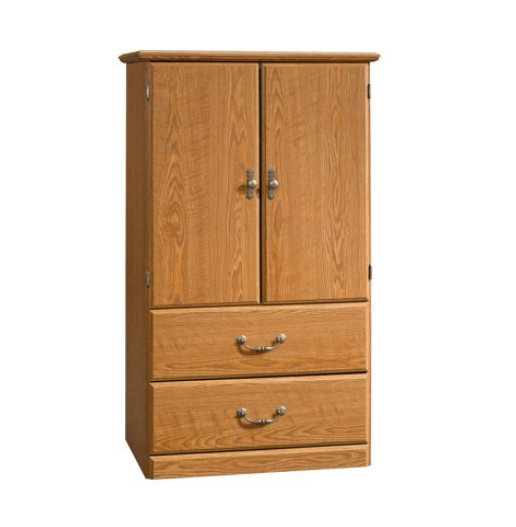 Storage Armoire Adjustable Shelves Bedroom Furniture Drawer Sturdy Home Cabinet