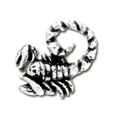 Scorpion Stud (1) Earring Pewter Alchemy Gothic