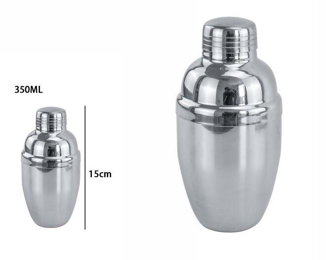 Shaker Cocktail Contenitore Barman Drink Mixer Filtro Alcolici Bar 350ml dfh