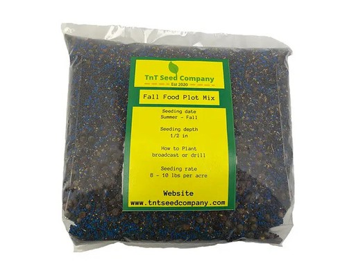 5 LB DEER FALL FOOD PLOT - CLOVER, BRASSICA, FORAGE PEA - Food Plot Seed