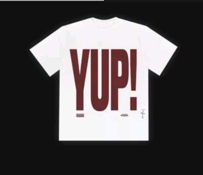 Travis Scott Cactus Jack ''Yup'' Promo T-shirt