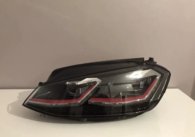Genuine VW Golf GTI MK7.5 Facelift LED Xenon Headlight 2017 in