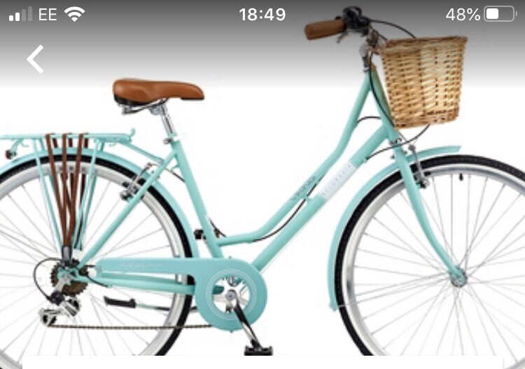 womens shopping bike