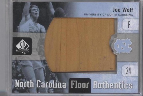 2011-12 SP Authentic - Joe Wolf #UNC-WF