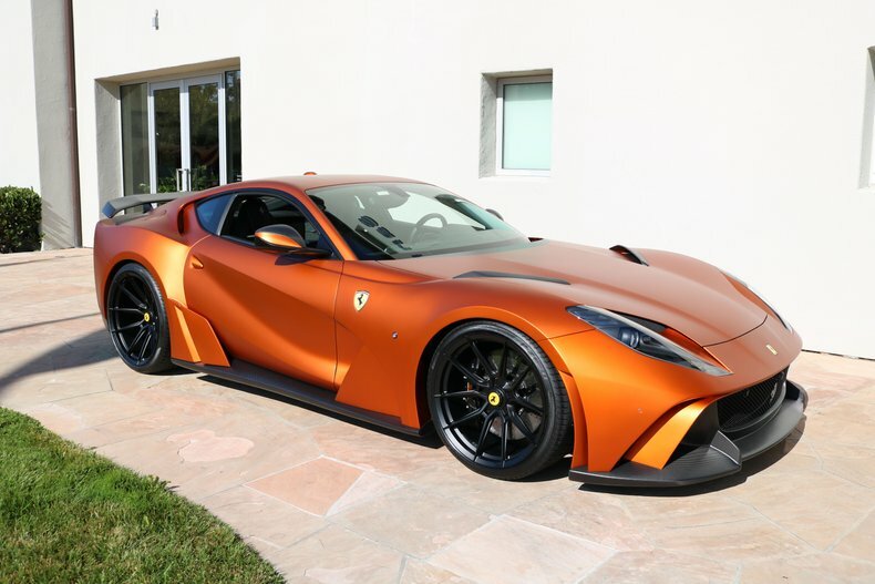 Ferrari 812 Superfast 2018 For Sale Exterior Color Orange