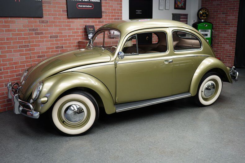 Owner 1957 Volkswagen Beetle  497 Miles Diamond Green Convertible 1200 cc 4 Speed Auto