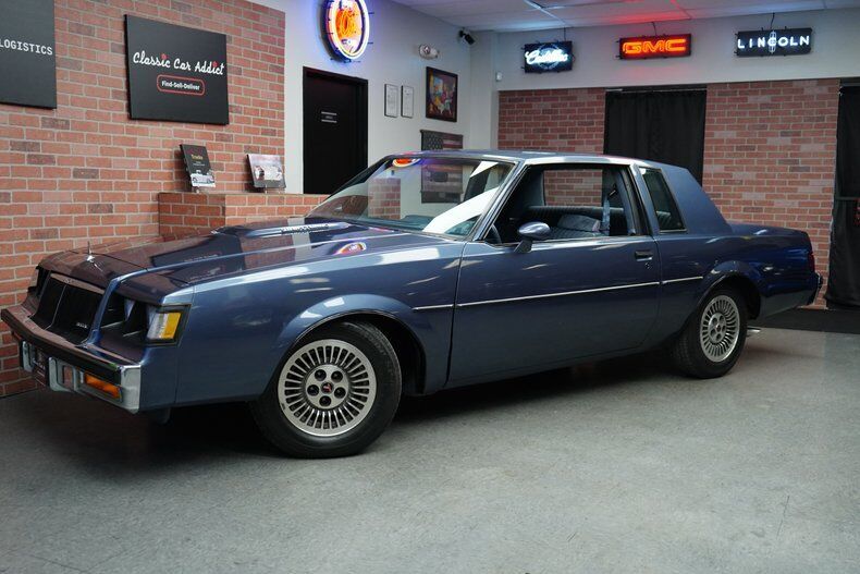 1984 Buick Regal T Type Turbo 2dr Coupe 90000 Miles Light French Blue Metallic C