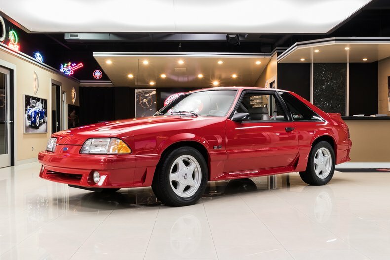 Ford Mustang 1991 For Sale Exterior Color Red