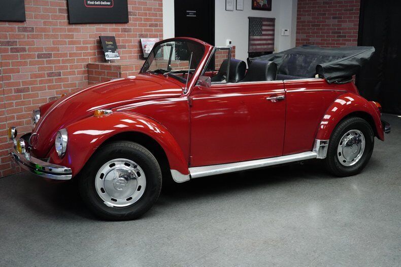 Owner 1968 Volkswagen Beetle  60715 Miles Royal Red Convertible 1600 cc 4 Speed Manual