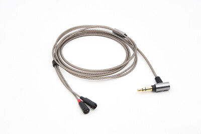New!!! Silver Plated Audio Cable For Sennheiser IE80S IE 80 S IN-EAR Headphones