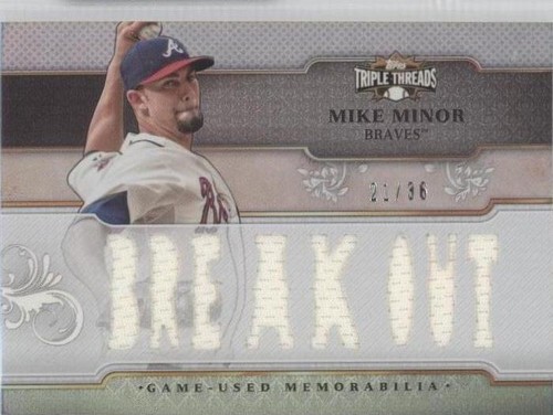 2014 Topps Triple Threads - Mike Minor #TTR-MM2