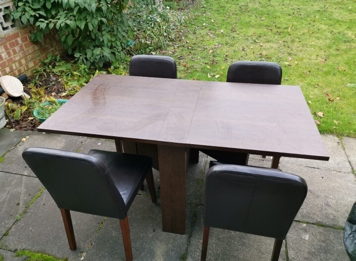 Next 4 seater collapsible dining / kitchen table and ...