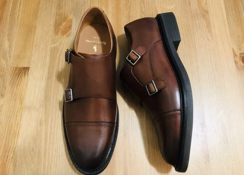 靴 RALPH LAUREN MONK STRAP SIZE8 JAPAN26CM 靴 RALPH LAUREN MONK STRAP SIZE8 JAPAN26CM 靴 RALPH LAUREN