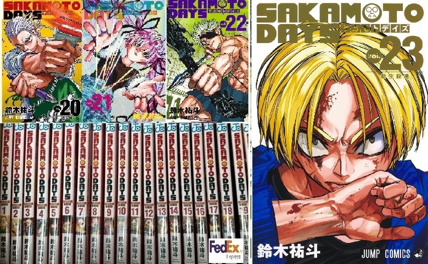 少年漫画 SAKAMOTO DAYS 1 SAKAMOTO DAYS Volume 1-11 Yuto Suzuki Genuine Comic Book