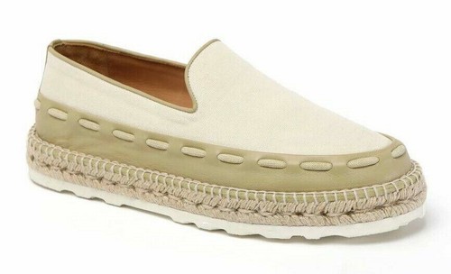 Pre-owned Bottega Veneta $620  Women's Slip-on Espadrilles Shoes 10 Us (40 Euro) 578386 In Oregano/plaster