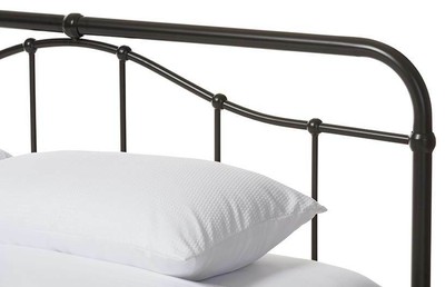 Platform Bed in Antique Bronze Finish [ID 3474053]