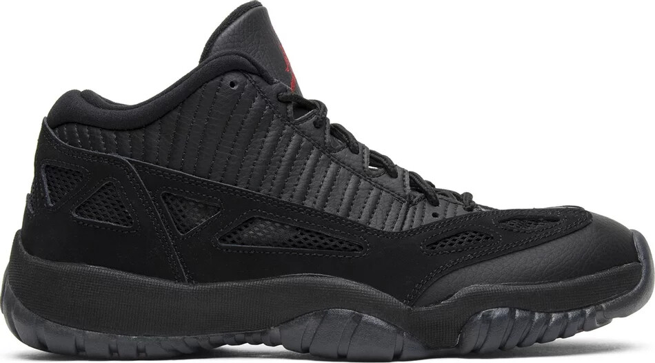 

Мужские кроссовки Nike Air Jordan 11 IE Low Referee Triple Black 2015 306008-003, размер 10,5, Черный, Air Jordan 11