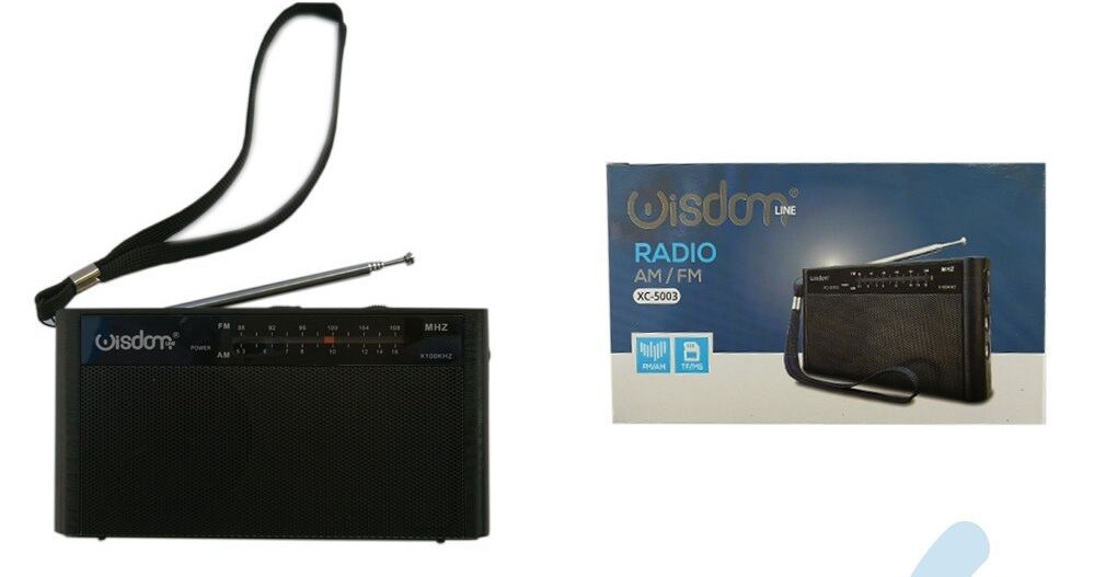 Mini Radio Am Fm Portatile Con Antenna Xc-5003 wis