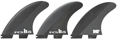 FCS II Mick Fanning Neo Carbon Tri Fin Set — черный/угольный — новый