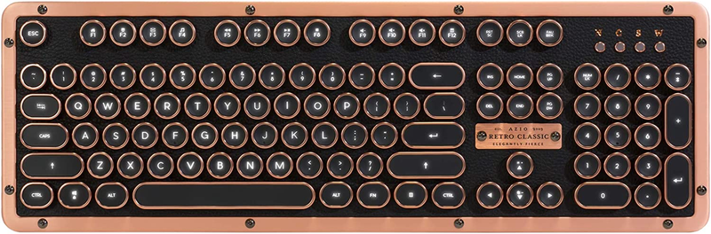 Retro Classic Bluetooth 5.0 (Artisan) - Wireless/Usb Wired Vintage Backlit Leath