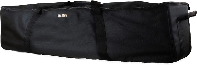Deluxe Equipment Carry Bag with Wheels for Hardware and Stands