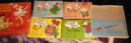 1958 Paint Without Paints Platt & Munk Educational Activity