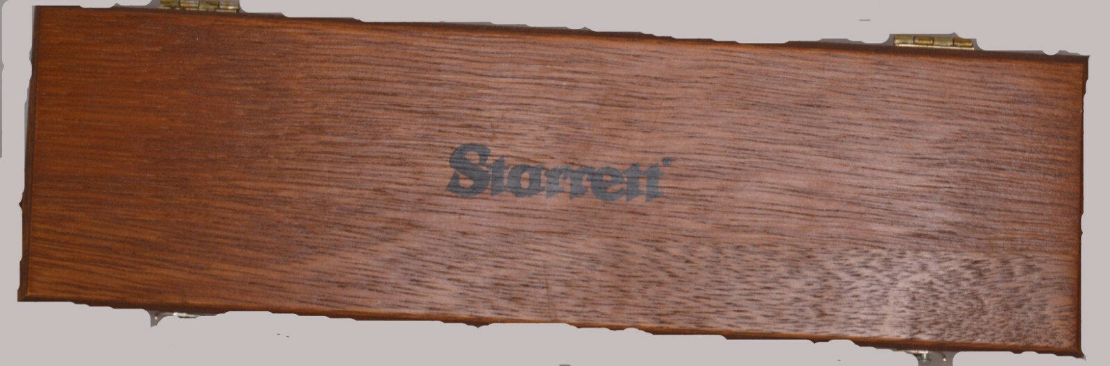 #98 Starrett Machinist Level In Original Wooden Box with Labels, Slightly Used