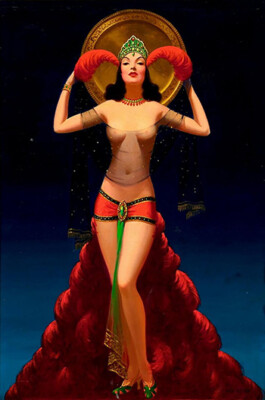 Oriental Magic : Edward Mason Eggleston : Archival Quality Art Print 