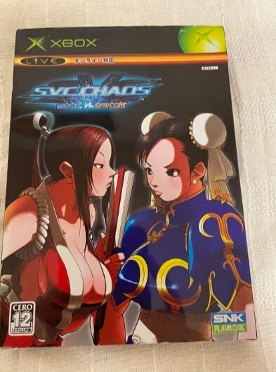 SNK VS. CAPCOM SVC CHAOS xbox ソフト　希少 Amazon.com: SVC Chaos - SNK vs Capcom - Xbox (Renewed