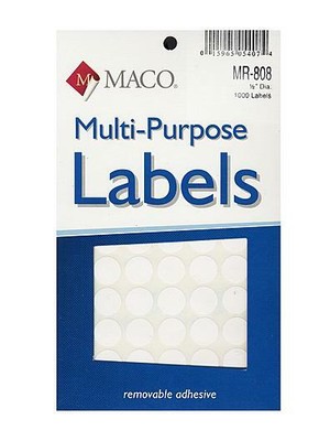 Maco Multi-Purpose Handwrite Labels - [PACK OF 6]