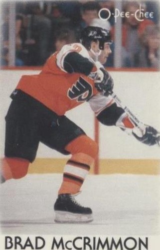 1987-88 O-Pee-Chee Leaders Mini - Brad McCrimmon #27