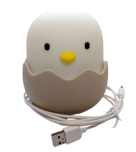 ASANI BABY CHICK NIGHT LIGHT w/recharging cable AS IS!