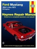 Haynes Ford Mustang Reparatur Handbuch Anleitung Restauration 1964 - 1973 V8