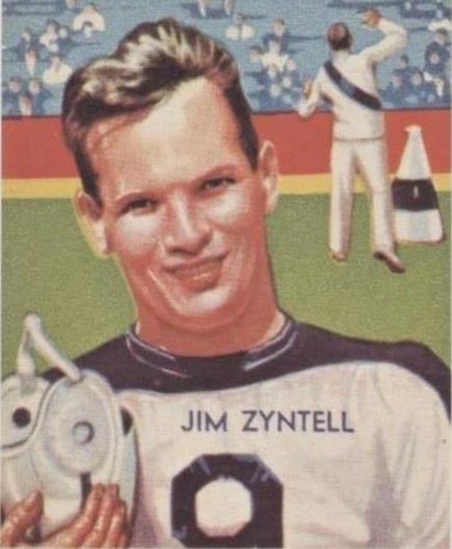 1985 Renata Galasso 1935 National Chicle Reprints Jim Zyntell #8