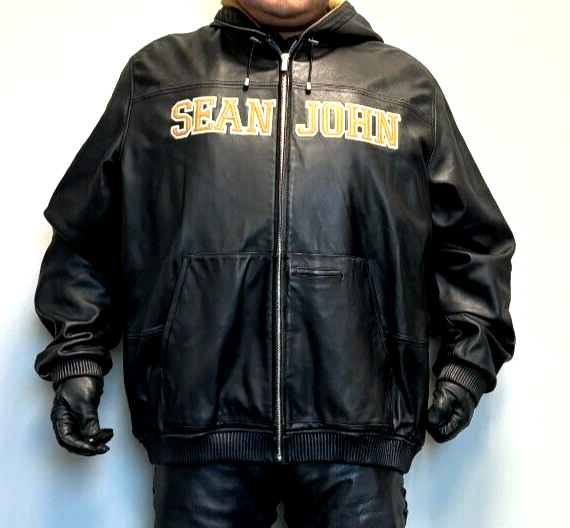 Sean John レザー ジャケット FUBU B系 b-boy Sean John レザー ジャケット FUBU B系 b-boy