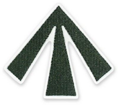 PDW Broad Arrow V1 OD Green GID Morale Patch Prometheus Design Werx Map Safety