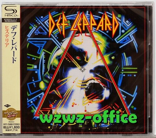 Def Leppard SEALED BRAND NEW CD(SHM-CD) ”Hysteria
