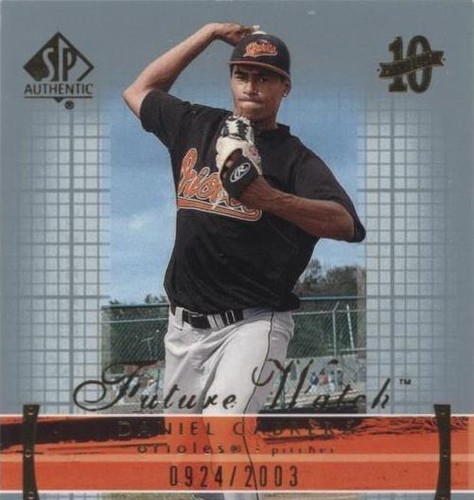 2003 SP Authentic - Daniel Cabrera #158