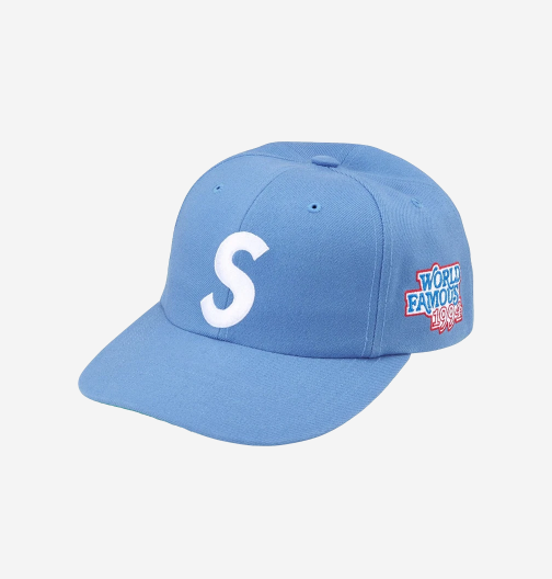 ア*ズ様 Supreme World Famous S Logo 6-Panel Supreme World Famous S Logo 6-Panel Blue - SS25 - US