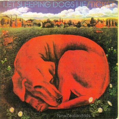 Ticket Let Sleeping Dogs Lie 1972 New Zealand Heavy Prog/Rock Classic cd ,new