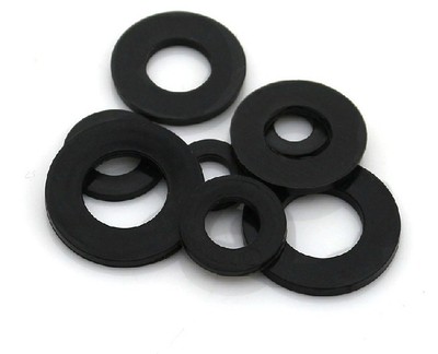 m2-m20 plastic nylon washers insulated washer black/transparent