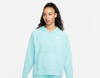 Nike Women's Sportswear Club Essential 1/4-Zip Fleece Hoodie