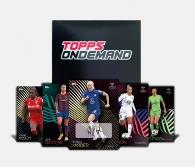 2020/21 TOPPS UEFA WOMEN'S CHAMPIONS LEAGUE KNOCKOUT BOX BLOWOUT CARDS